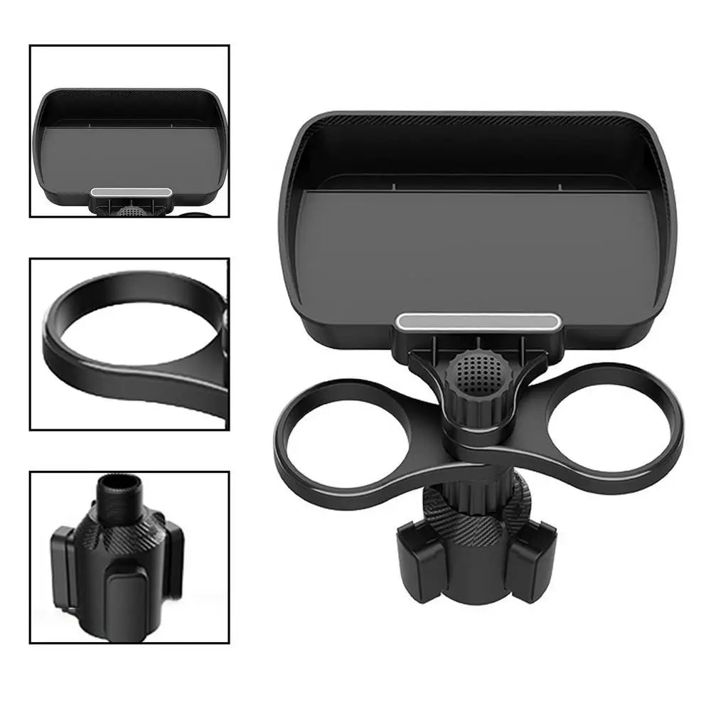 Yazijico™ Dual Cup Holder Expander Adjustable for 360°Rotating - Yazijico™ 