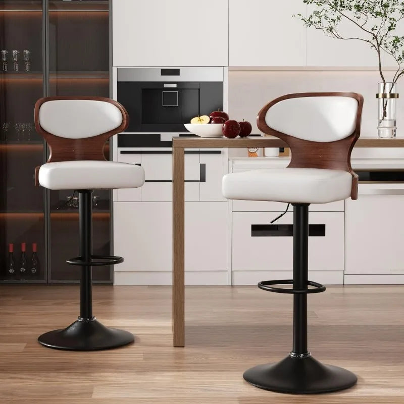 Yazijico™ Bar Stools Set of 2 Seat Adjustable Height - Yazijico™ 