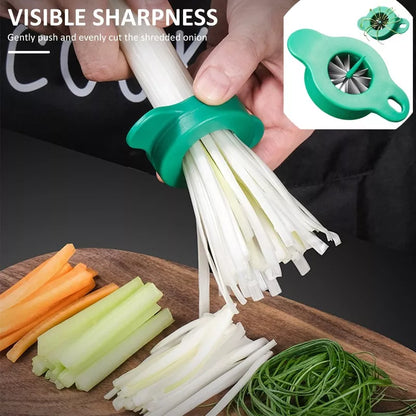 Green Onion Easy Slicer Shredder Plum Blossom | Yazijico™