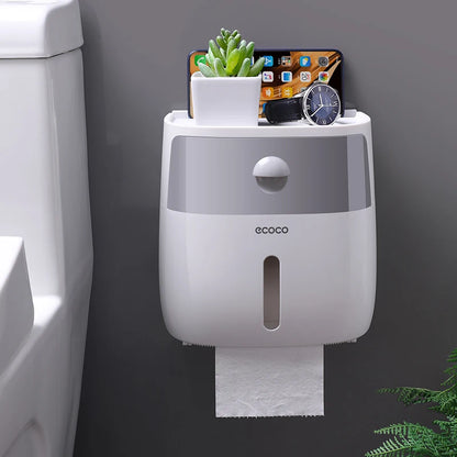 Bathroom Tissue Holder Wall Mounted | Yazijico™ 