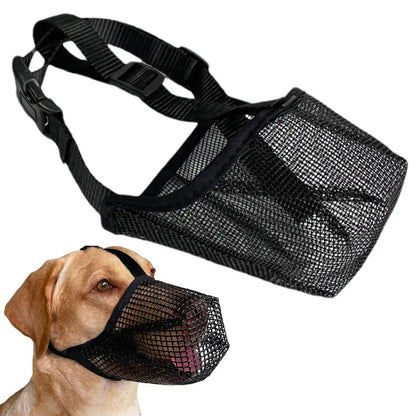 Dog Mouth Muzzles Adjustable Breathable | Yazijico™ 