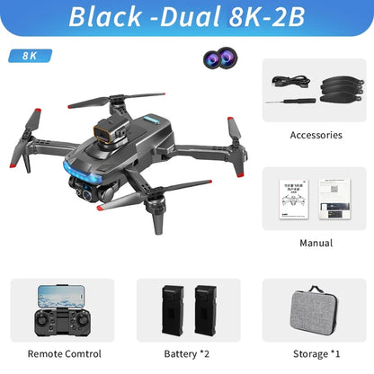 Drone Professional 8K GPS Dual Camera Obstacle Avoidance