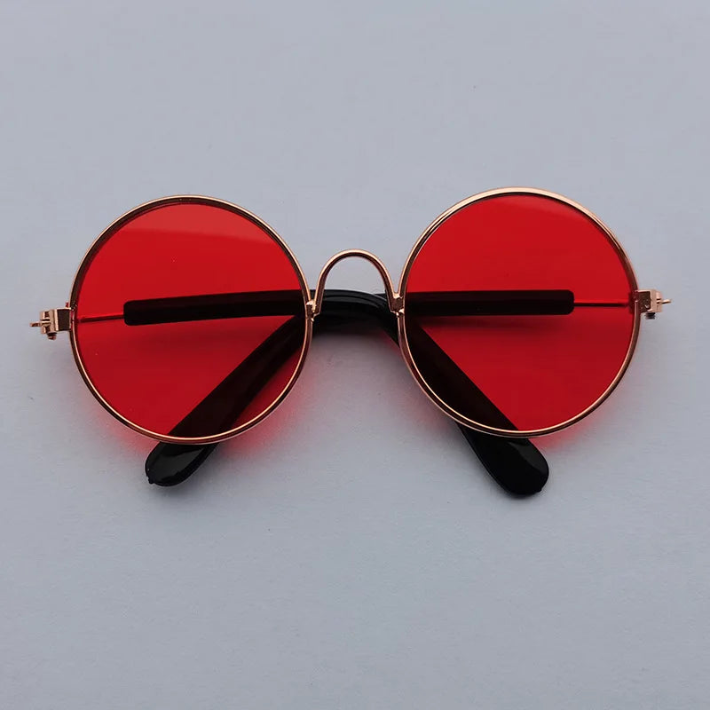 Lovely Vintage Round Cat Sunglasses Reflection | Yazijico™ 