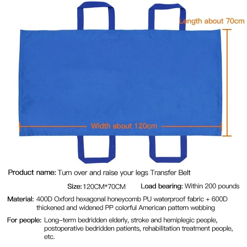 Elderly Bedridden Waterproof Pad Turn Over Transfer 