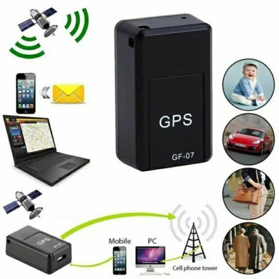 Yazijico™ Car GPS Mini Tracker GF-07 Real Time Tracking - Yazijico™ 