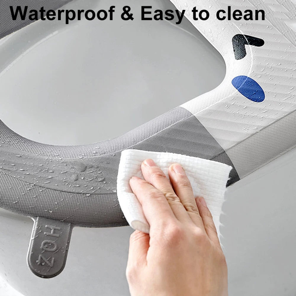 Yazijico™ Reusable Waterproof Toilet Seat Cover - Yazijico™ 