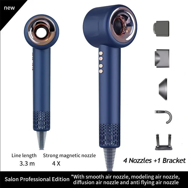 Hair Dryer Hight Speed Hair Care Styling Negative | Yazijico™ 