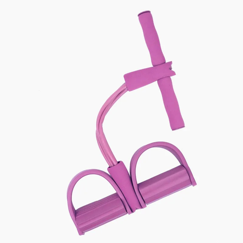 Fitness Gum Resistance Bands Latex Pedal Exerciser 