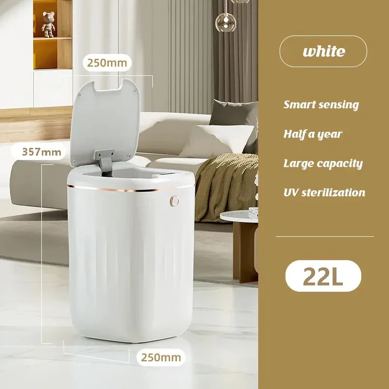 Bathroom Sensor Electric Smart Trash | Yazijico™ 