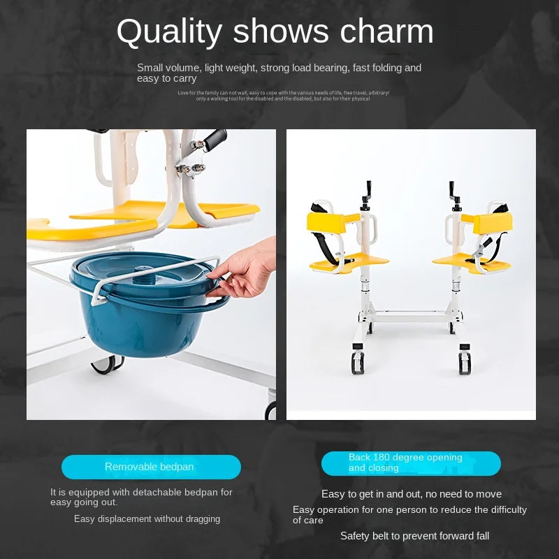 Elderly transfer machine, disabled pregnant women care