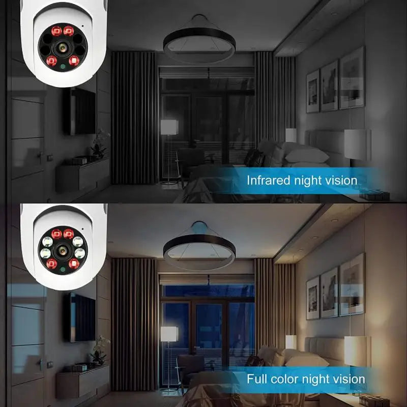 Yazijico™ WiFi Bulb Indoor Camera Two Way Audio - Yazijico™ 