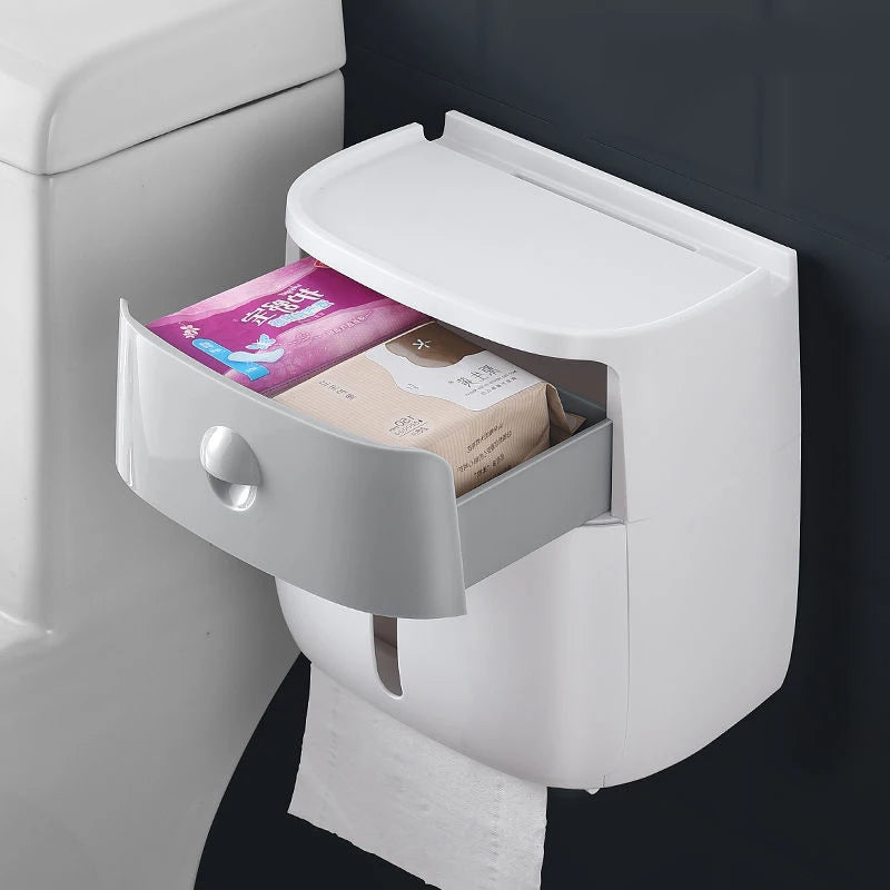 Yazijico™ Bathroom Tissue Holder Wall Mounted - Yazijico™ 