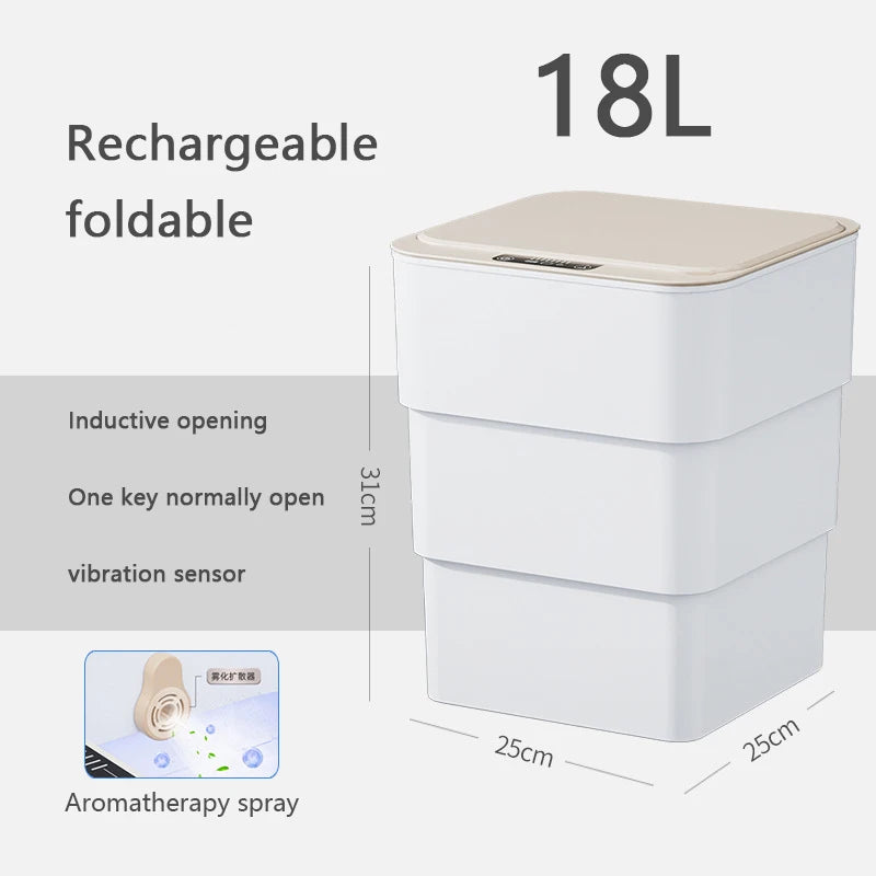 Kitchen Storage Box Trash Can Induction | Yazijico™ 