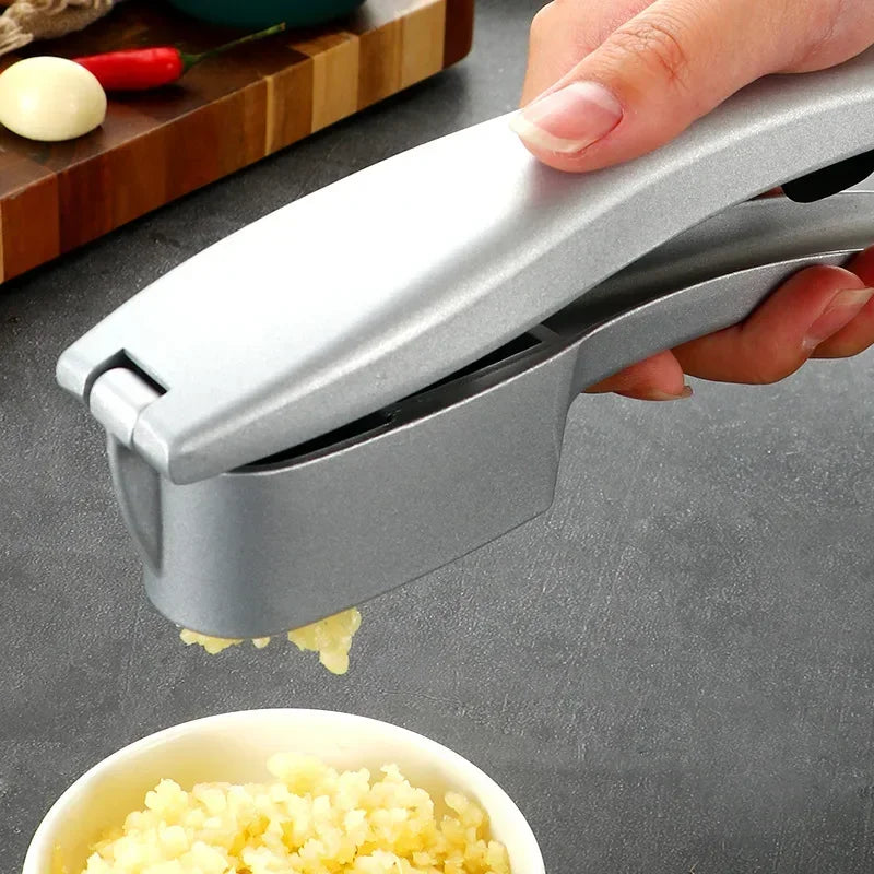 2 In 1 Multifunctional Garlic Press Garlic Slicer Zinc | Yazijico™