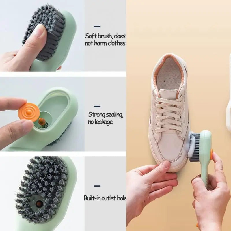 Yazijico™  Cleaning Brush Soft Bristled Liquid - Yazijico™ 