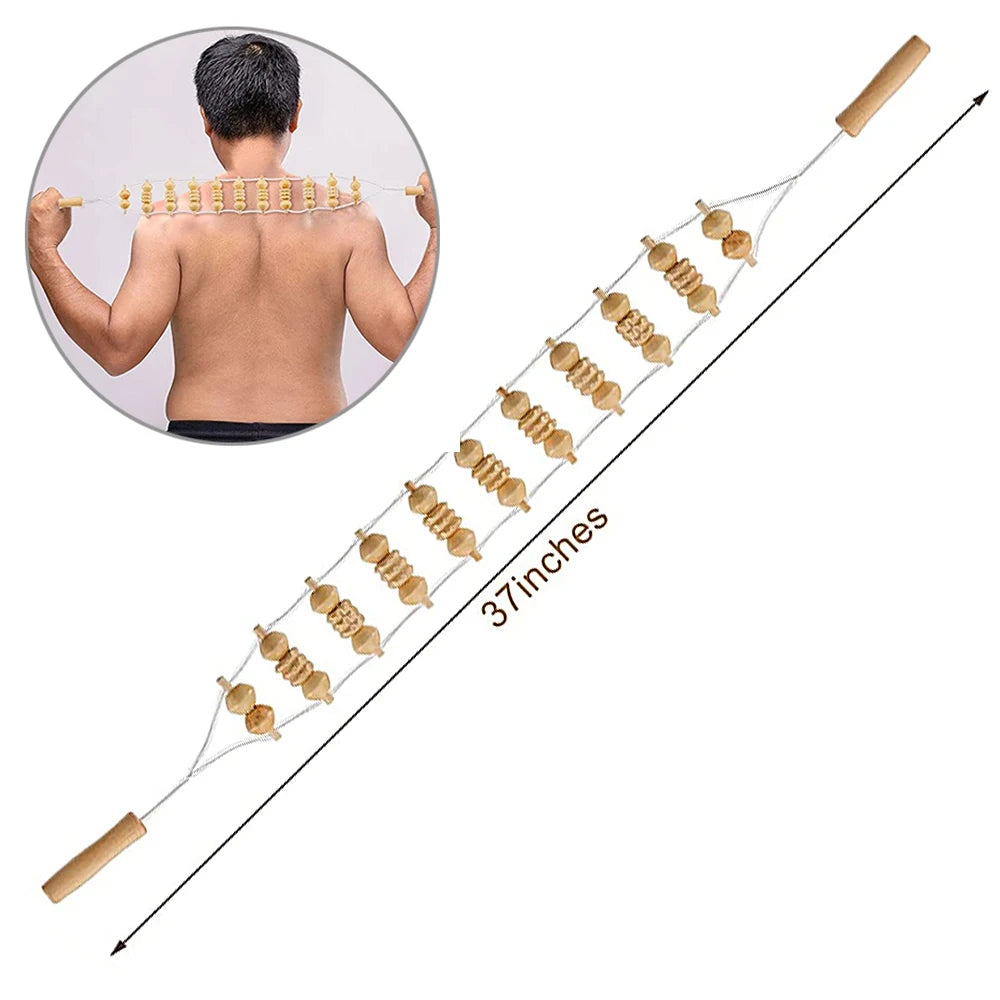 Wood Massage Roller | Yazijico™ 