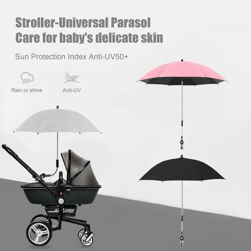 Baby Stroller Parasol Universal Waterproof Pram Umbrella