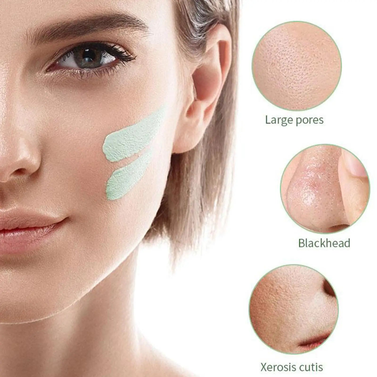 Meidian Green Tea Mask Moisturizing Deep Cleansing 