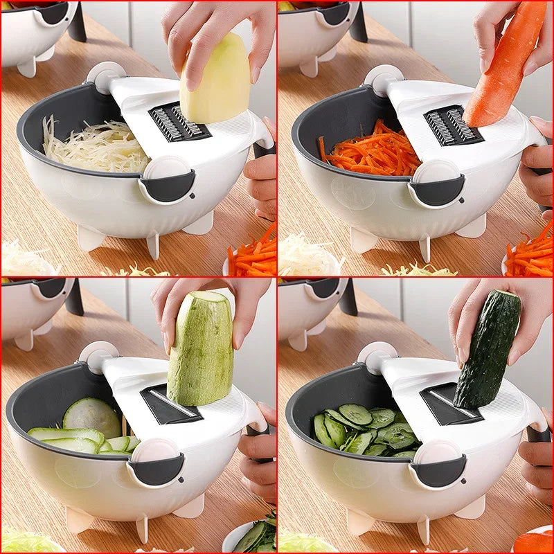 Yazijico™ Multifunctional 2 In 1 Vegetable Slicer - Yazijico™ 