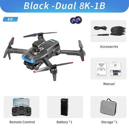 Drone Professional 8K GPS Dual Camera Obstacle Avoidance