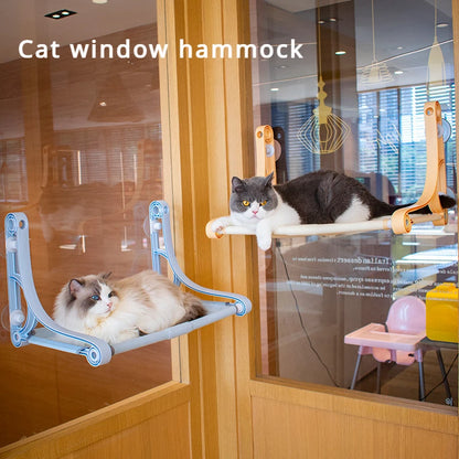 Yazijico™ Cat Hammock Window Bed Glass - Yazijico™ 