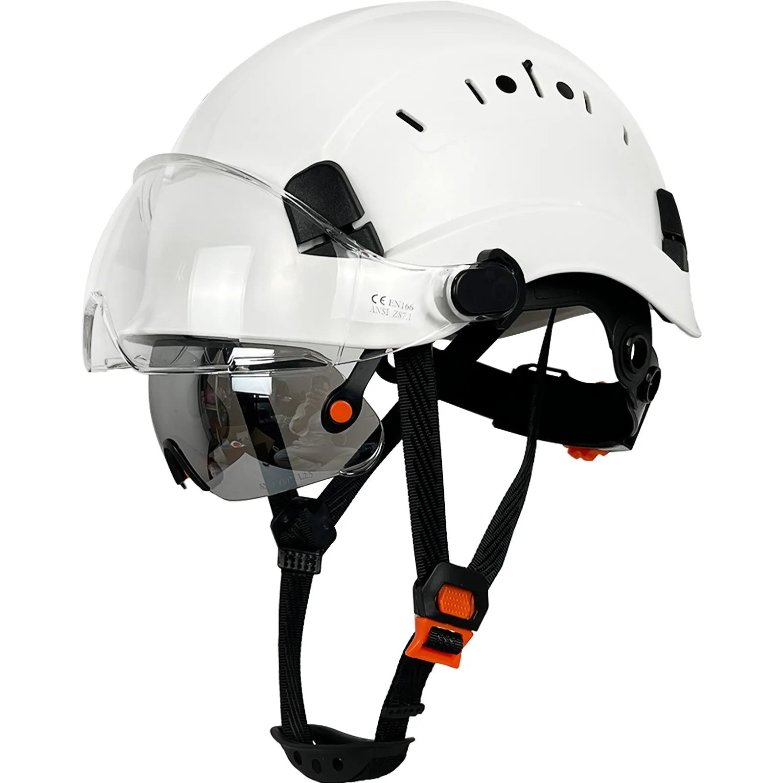 Safety Helmet Hard Hat with Visor Clear | Yazijico™ 