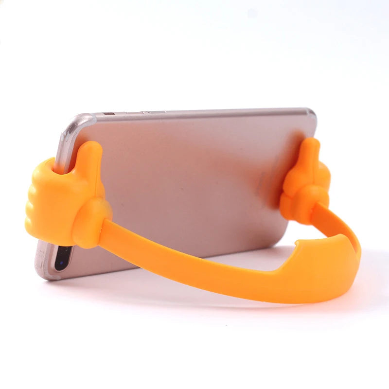 Thumbs Up Cell Phone Stand Holder Lazy Desk Universal Flexible Tablet Smartphone Stand Holder For iPhone