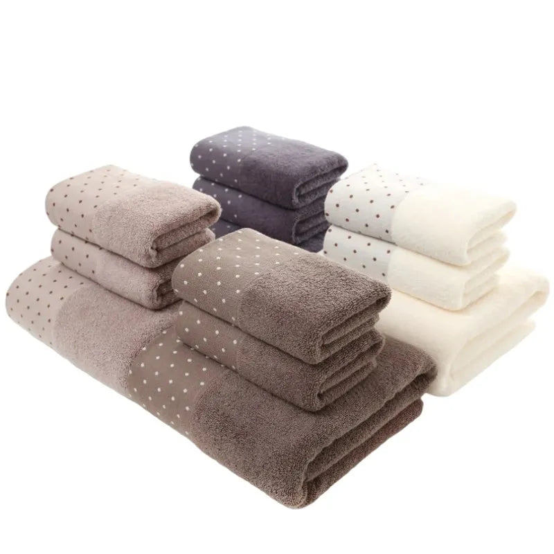 Bath Towel Set Cotton Soft and Plush  | Yazijico™