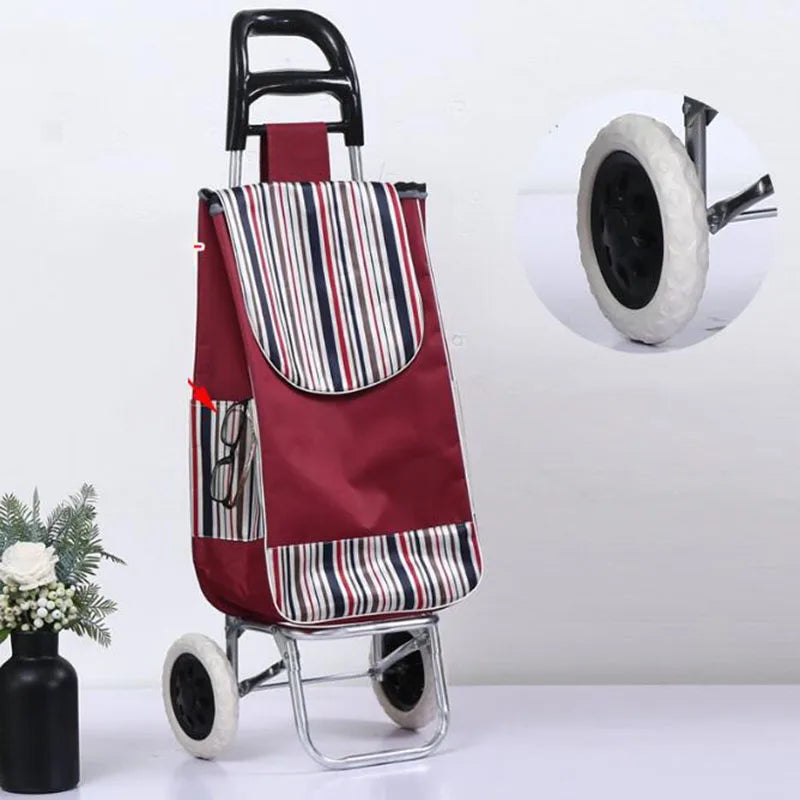 Light Grocery Shopping Trolley  Shopping Cart | Yazijico™ 