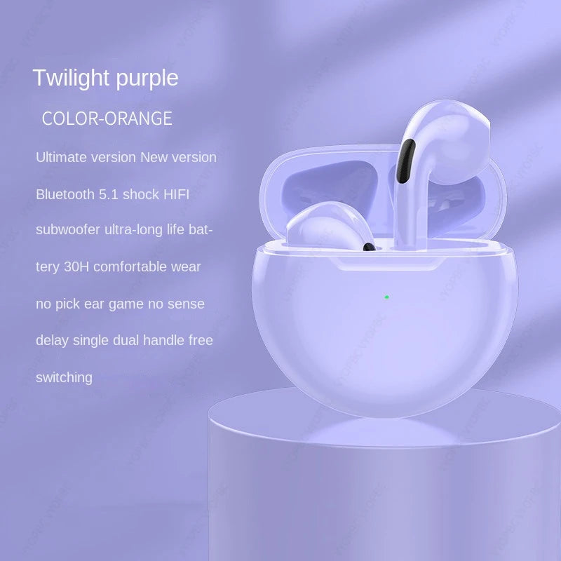 Smart Headphone Bluetooth Earphones Mini Pods
