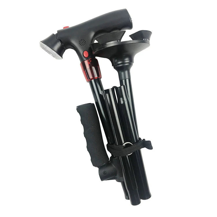 Collapsible Folding Cane Elder Cane Walking | Yazijico™