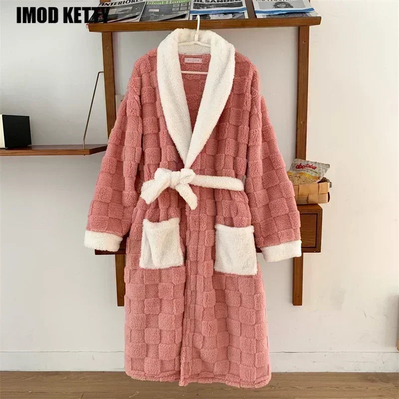 Bathrobe Nightgown Lounge Homewear  Nightdress | Yazijico™