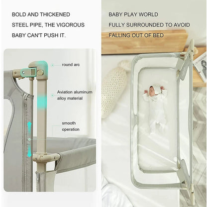 Yazijico™ Baby Bed Guardrail Simple and Lightweight - Yazijico™ 