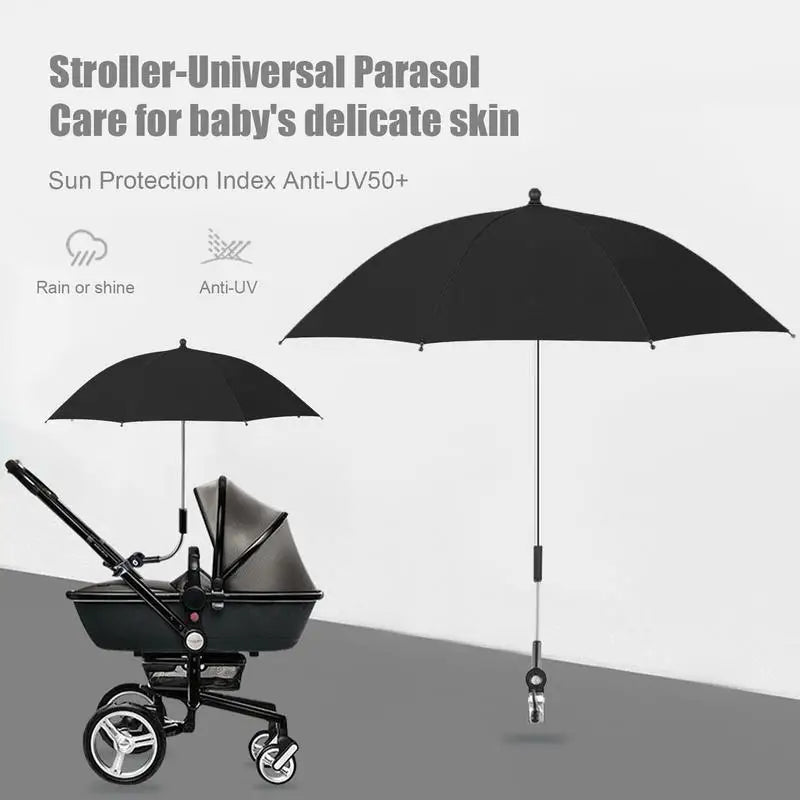 Baby Stroller Parasol Universal Waterproof Pram Umbrella