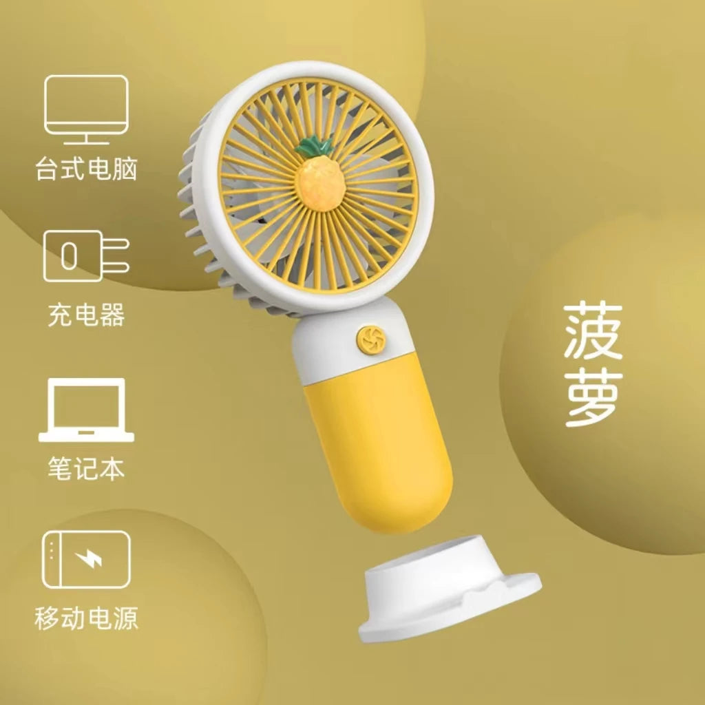 Fan Silent Desktop Small Fan Handheld Electric | Yazijico™