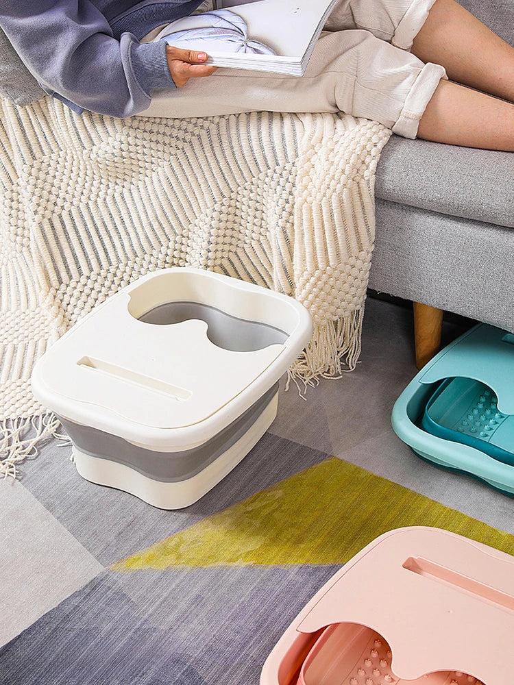 Foldable Footbath Massage Bucket Soaking Bucket | Yazijico™