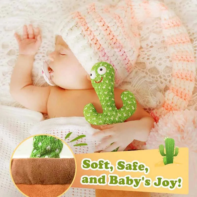 Yazijico™ Baby Toys Talking Dancing Cactus with Lights - Yazijico™ 