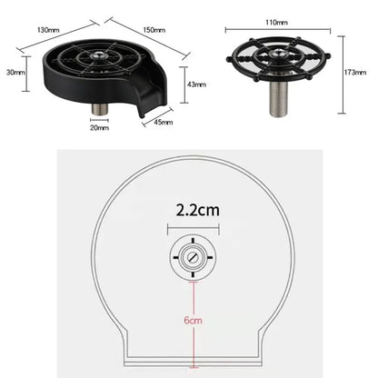 Faucet Automatic Cup Washer Home Hotel Bar | Yazijico™