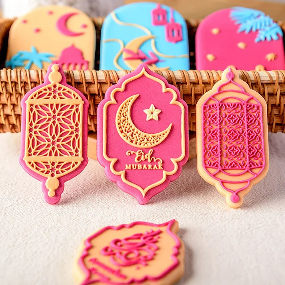 Cake Decorating Tools Ramadan Cookie Press Stamp | Yazijico™  