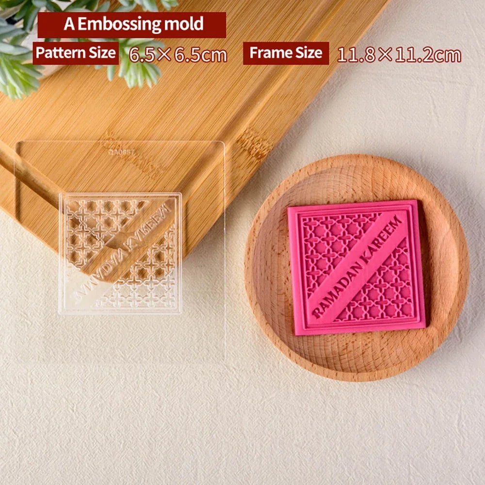 Cake Decorating Tools Ramadan Cookie Press Stamp | Yazijico™  