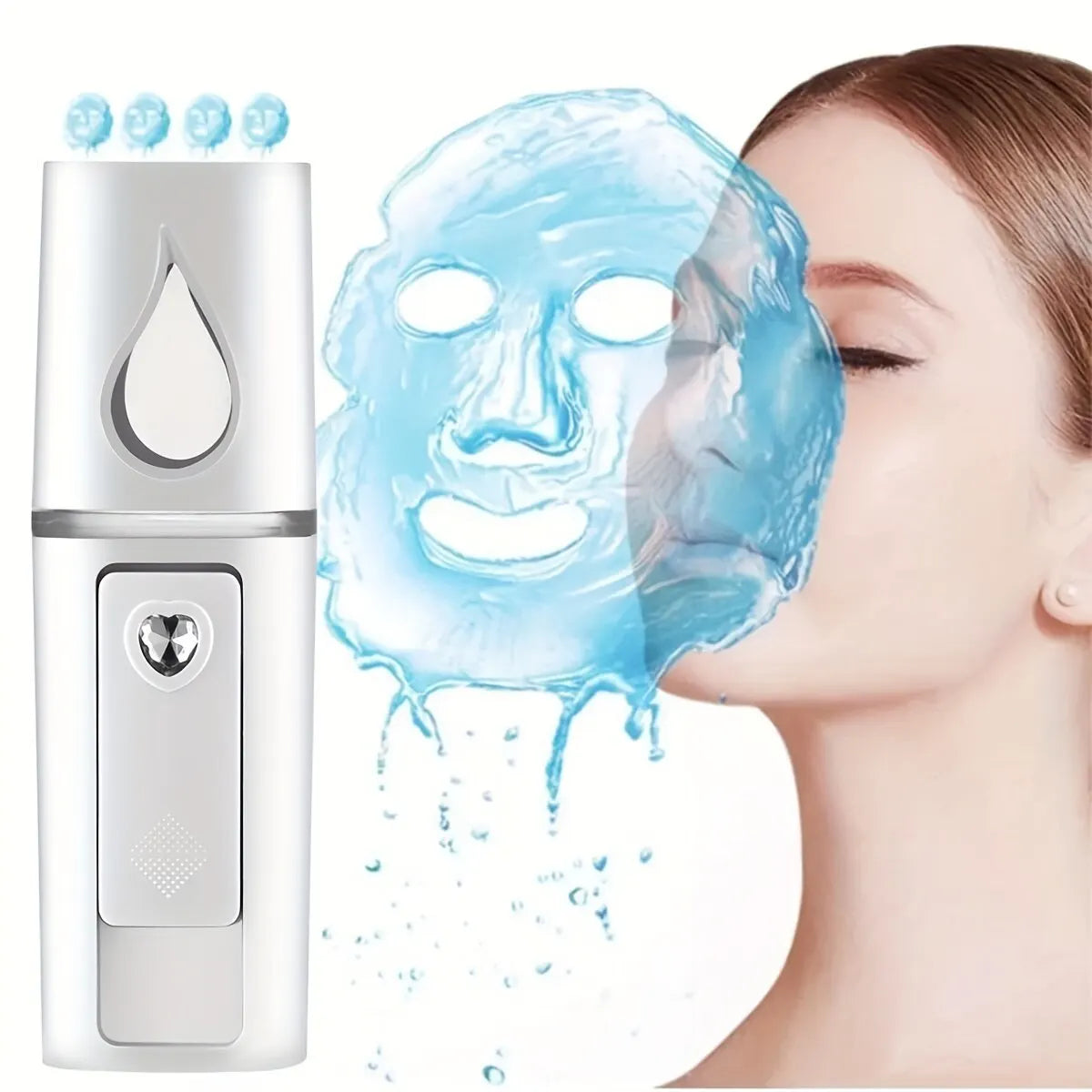 Facial Mister Mini Portable Rechargeable Handy Face | Yazijico™
