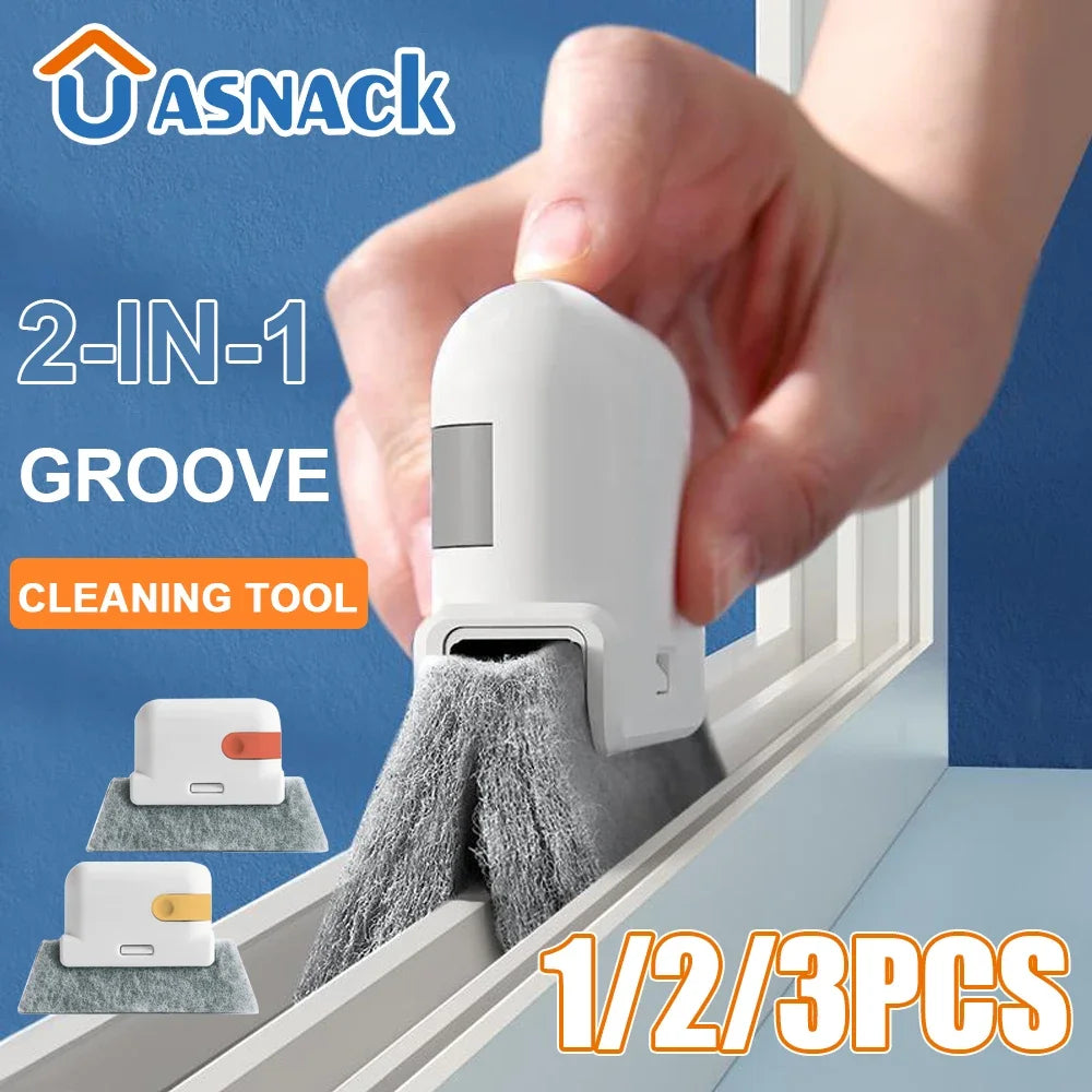 2 in 1 Groove Cleaning Tool Window Frame Door | Yazijico™