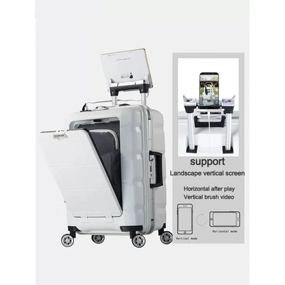 Yazijico™ Trolley Travel Suitcase Front Computer Luggage - Yazijico™ 