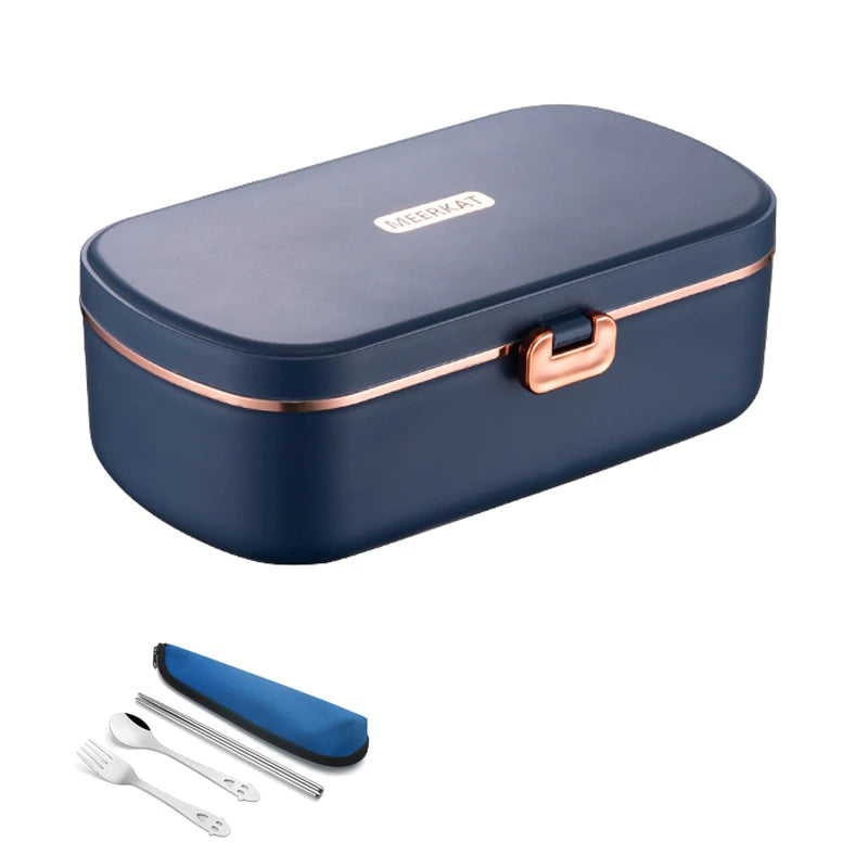 Stainless Steel  Electric Heating Lunch Box Portable | Yazijico™ 