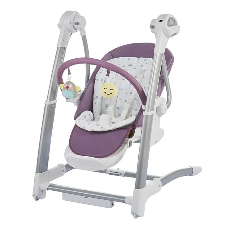 Multifunctional children's dining chair baby electric cradle chair baby rocking chair