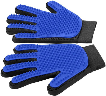 Pet Grooming Glove Gentle Efficient Pet Hair Remover| Yazijico™ 