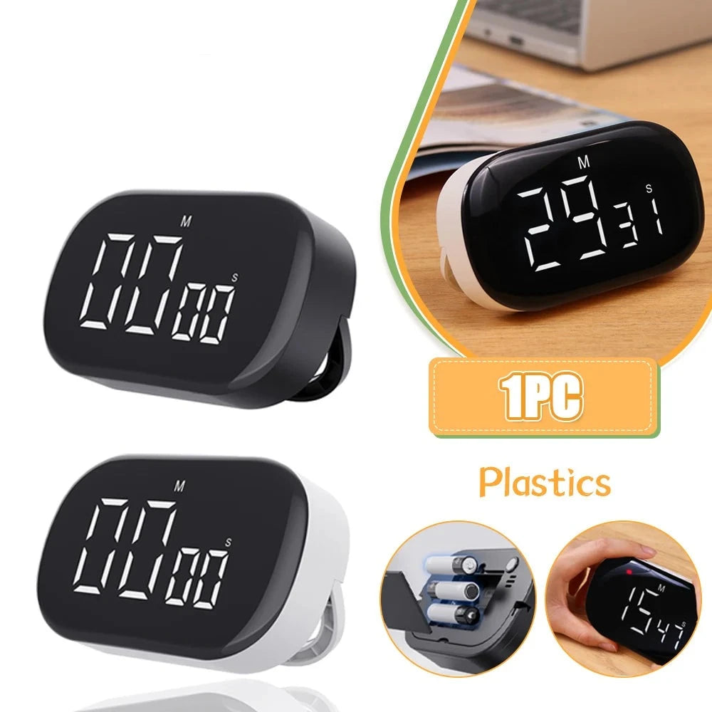 Screen Electronic Kitchen Timer Alarm 