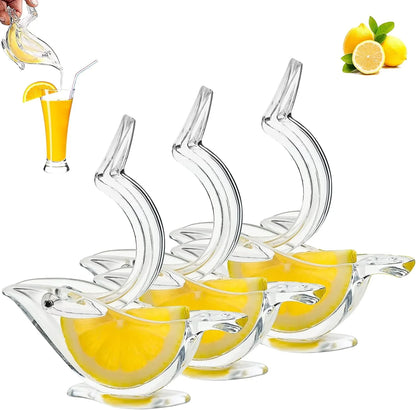 Mini Manual Juicer Bird Shape Transparent Portable | Yazijico™ 