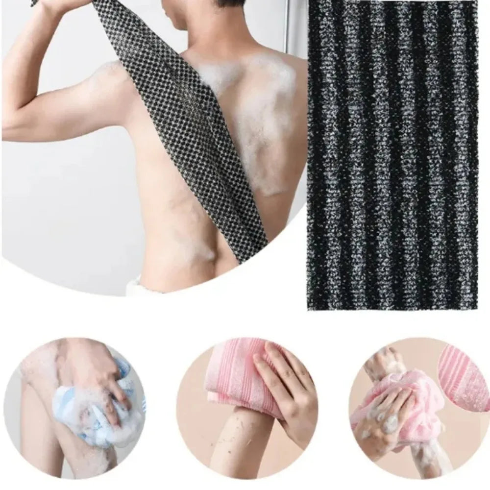 Rubbing Washcloth Bath Nylon Towel  Brush | Yazijico™