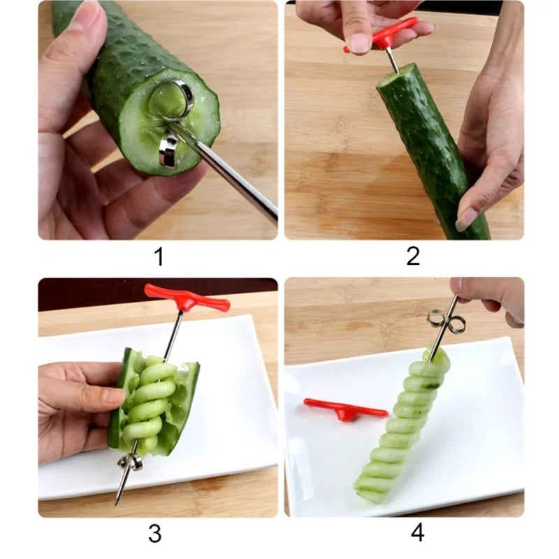 Yazijico™ Vegetables Spiral Knife Carving Tool - Yazijico™ 